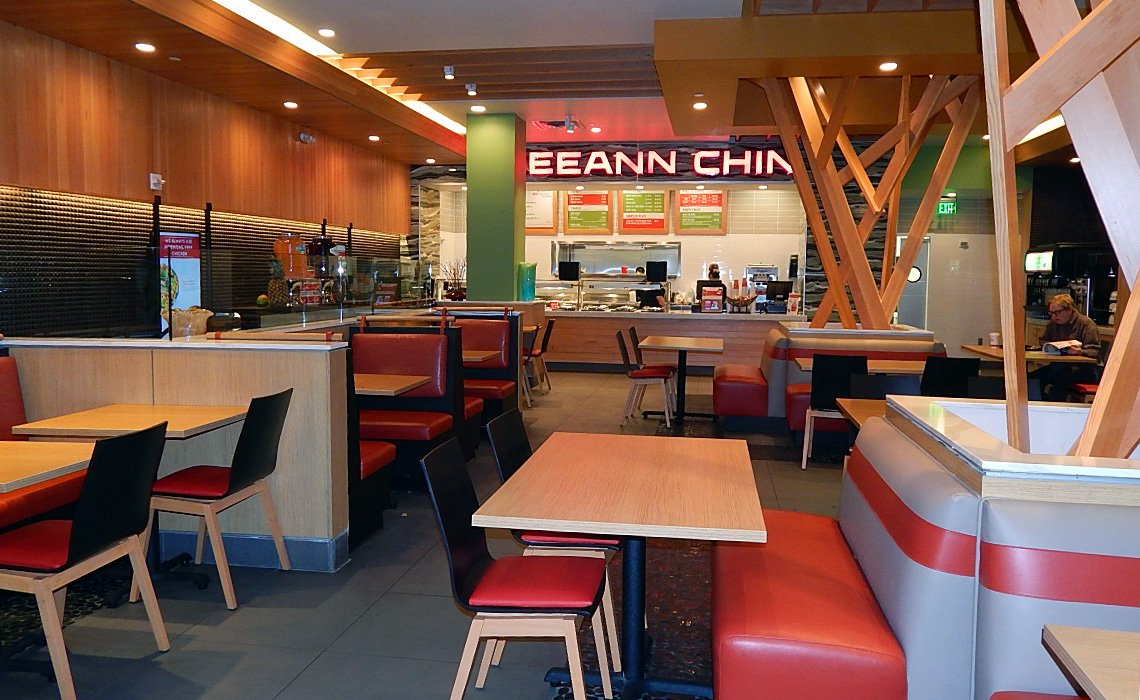 Leeann Chin Restaurant Interiors | PlanForce Group