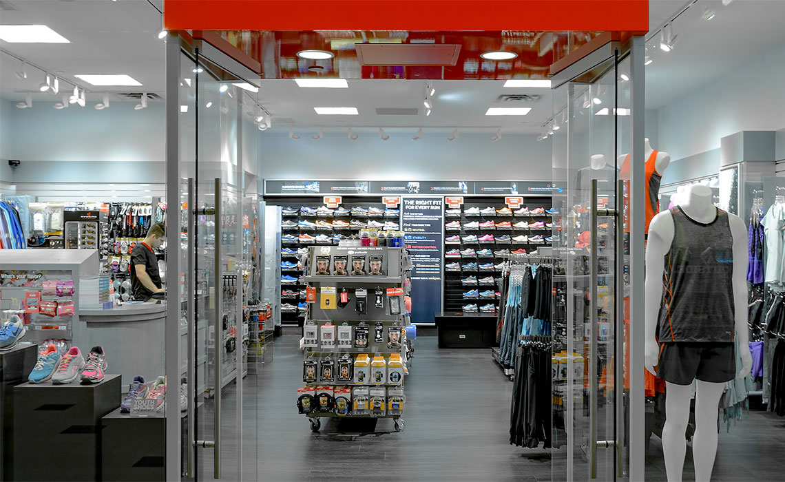 The Running Room Retail Interiors Planforce Group