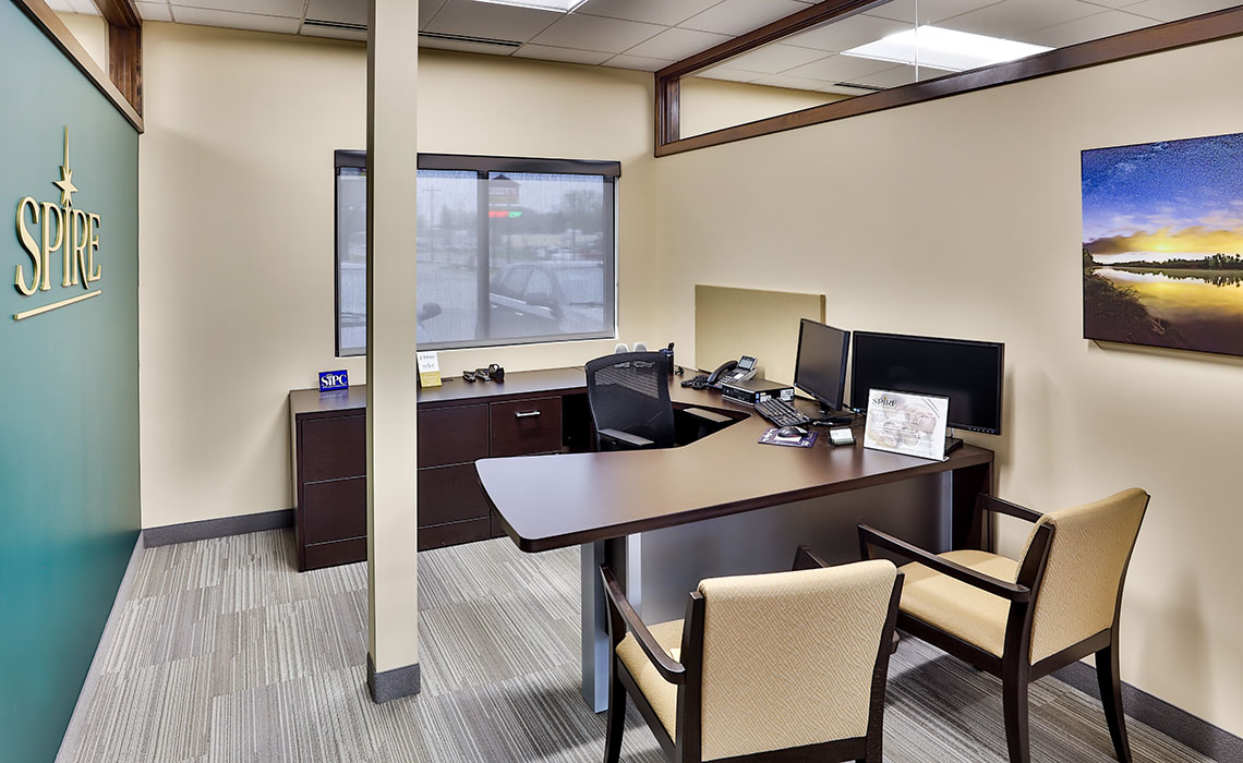 Spire Credit Union Retail Architecture and Interiors PlanForceGroup