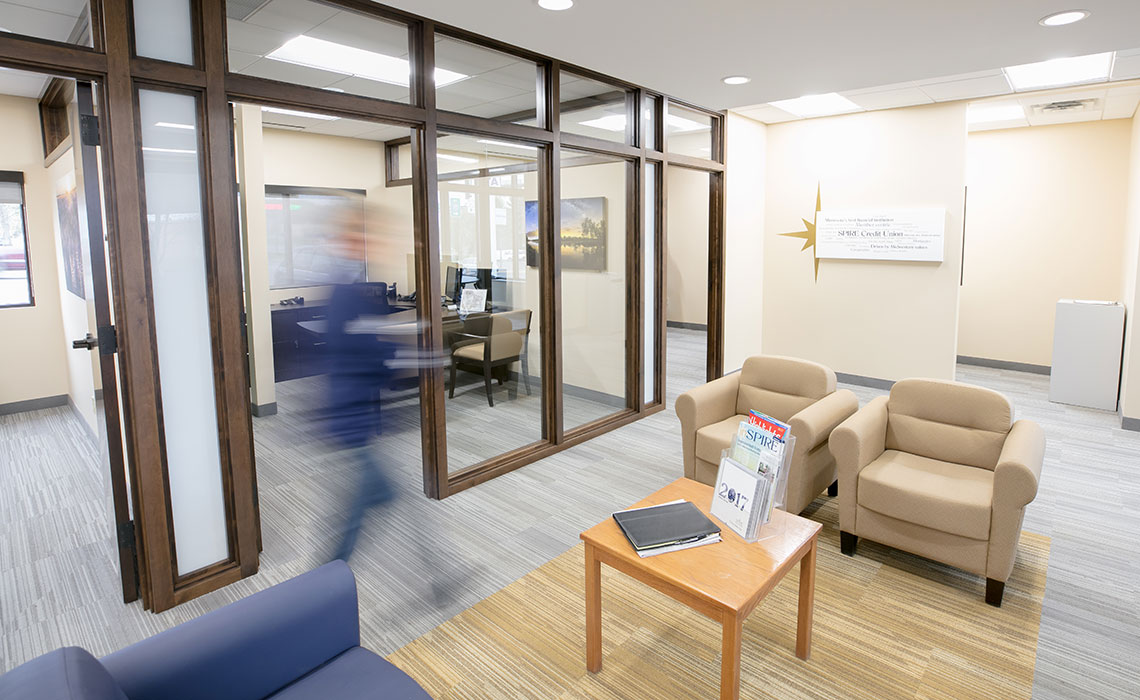 Spire Credit Union Retail Architecture and Interiors PlanForceGroup