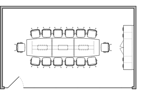 Large Conference Room PlanForce